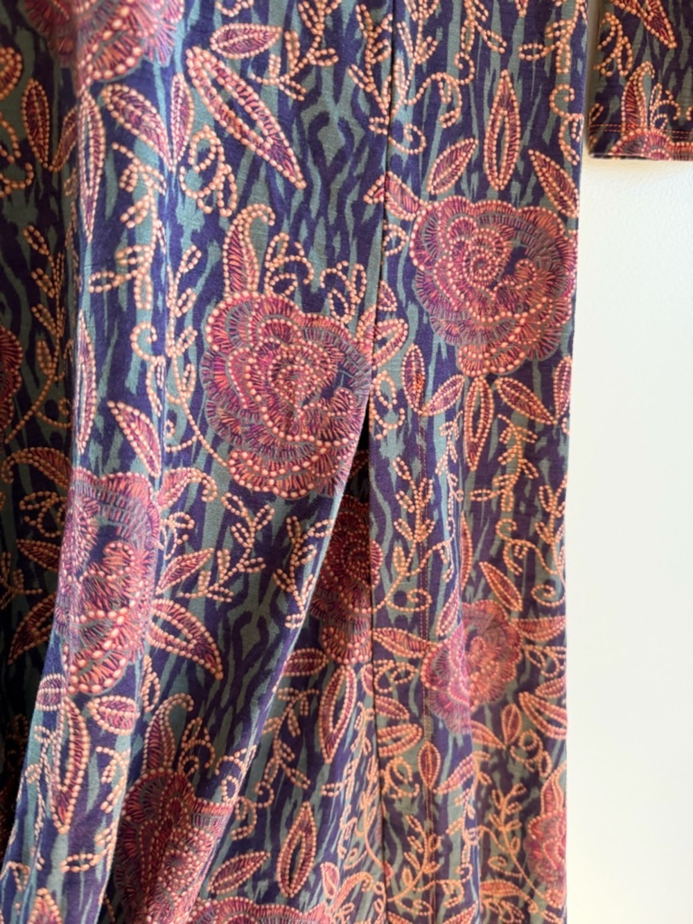 Soft Surroundings Alcott Dress Floral
Maxi Stretch Boho Size large - Picture 10 of 16